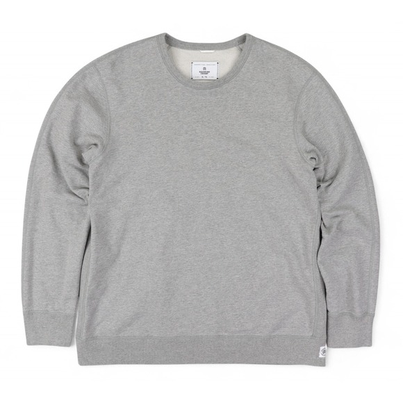 Reigning Champ Sweatshirt Mens XL Gray Crewneck Pullover Athletic 100% Cotton - Picture 1 of 13